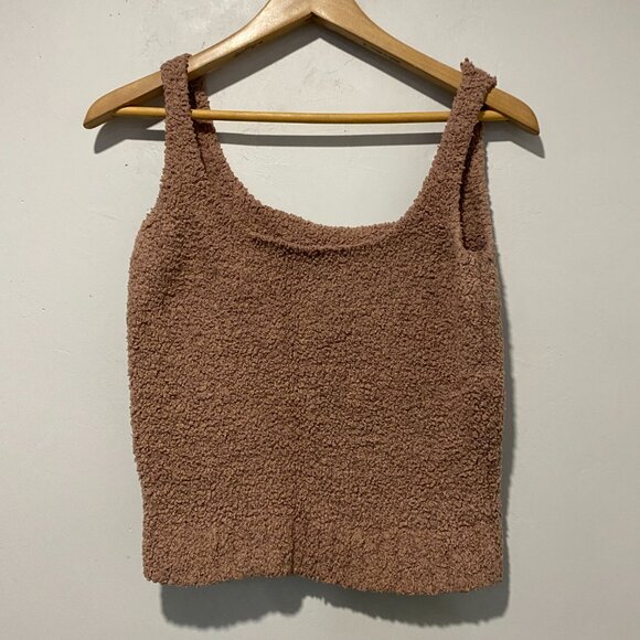 SKIMS Cozy Knit Tank  Camel S/M - Picture 4 of 4
